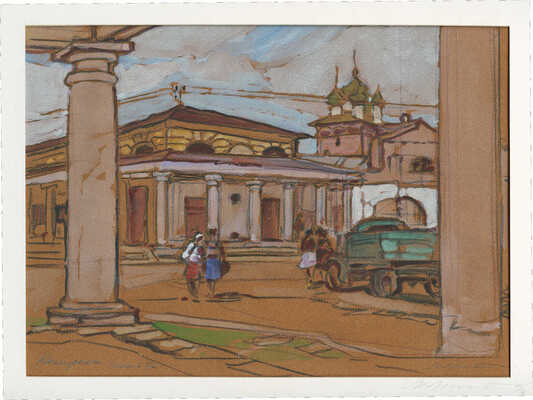 Маторин Михаил Владимирович. Старый рынок в Костроме 